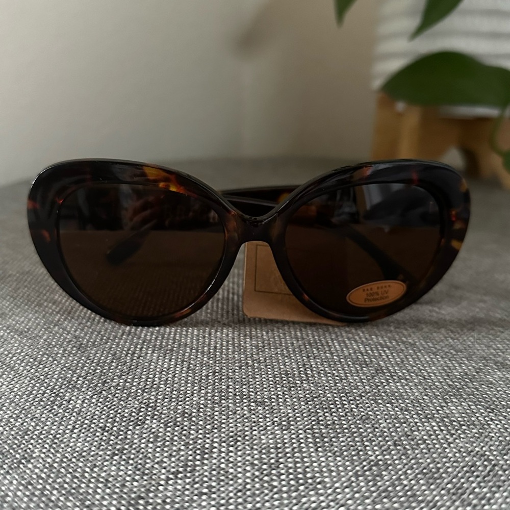 RAE DUNN Sunglasses | Claire | Tortoise Shell | Brown Lens